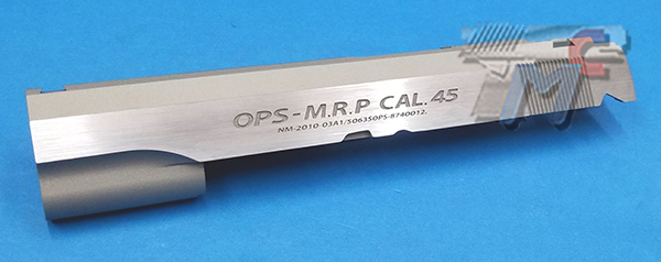 Guarder Aluminum Slide for Marui Hi-Capa 5.1 (OPS/ Cerakote Silver Polishing) - Click Image to Close